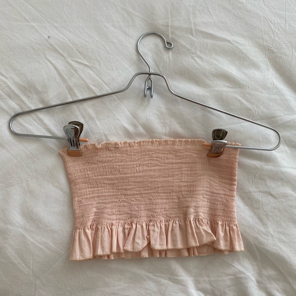 Urban Outfitters light pink tube top